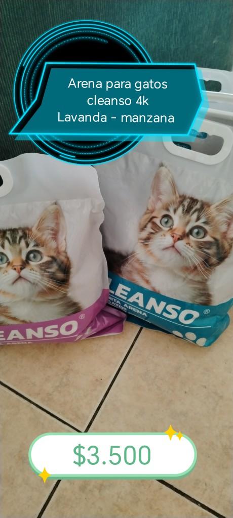 Arena para gato 4 kilos