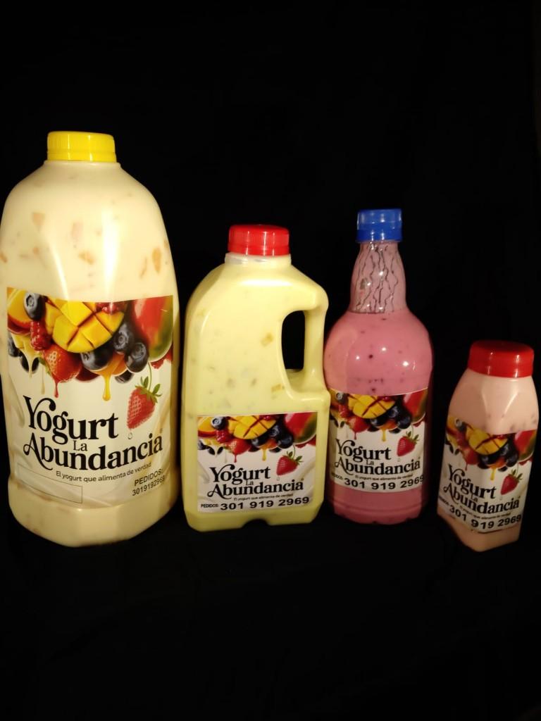 Yogurt. las 4 presentaciones