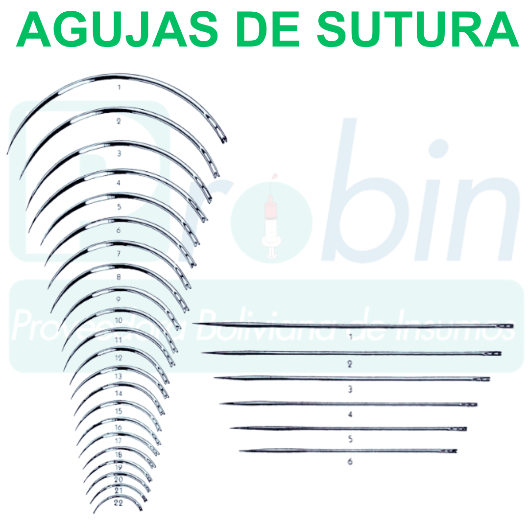 AGUJAS DE SUTURA