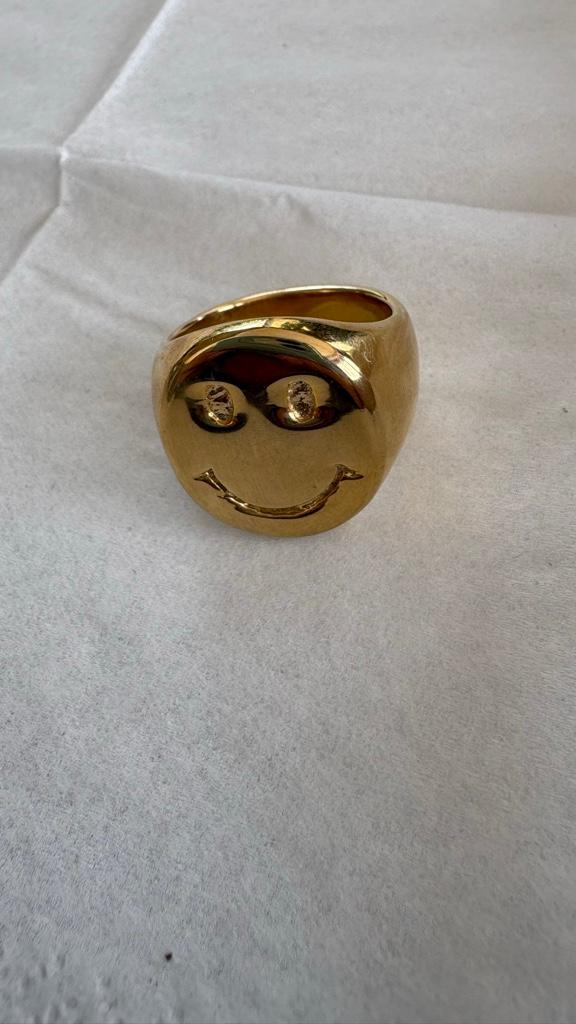 Anillo carita feliz