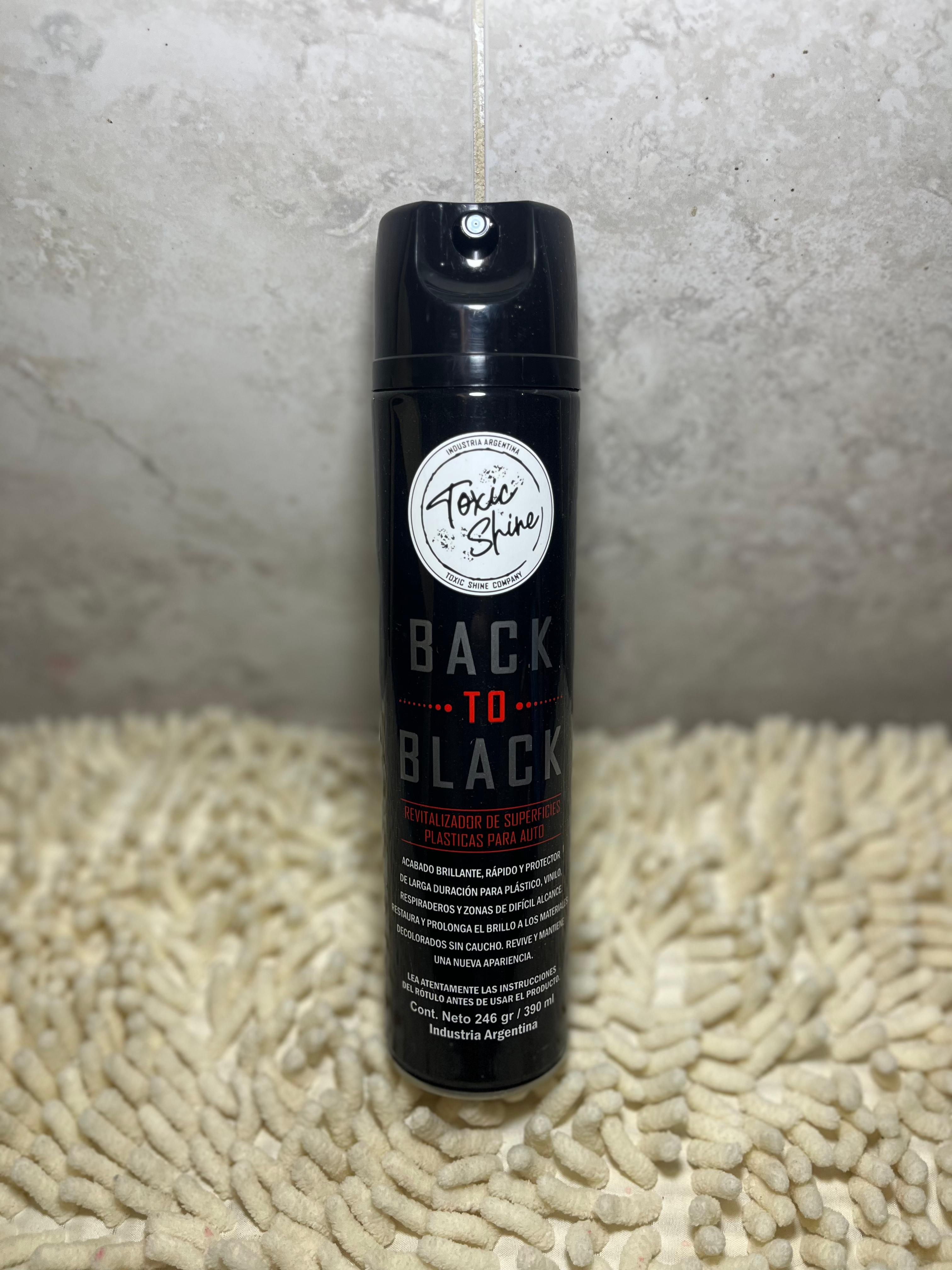 Aerosol back to black