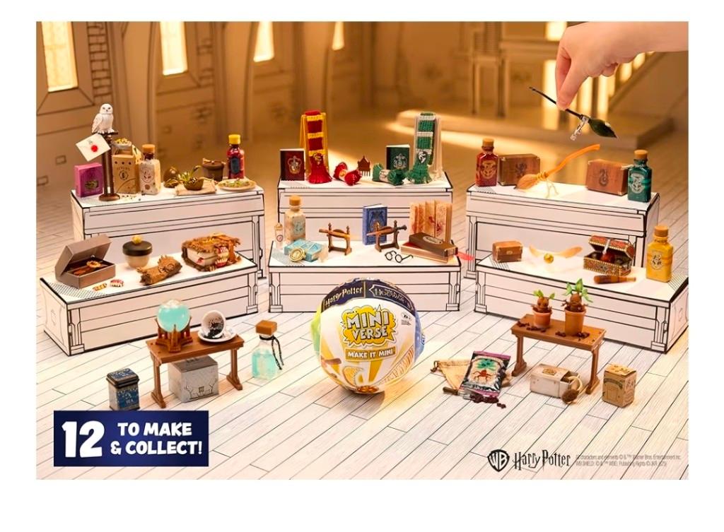 1 esfera. Miniverse Make It Mini De regreso a Hogwarts Harry Potter. Mini coleccionables - Empaquetado sorpresa, DIY, juego de resina