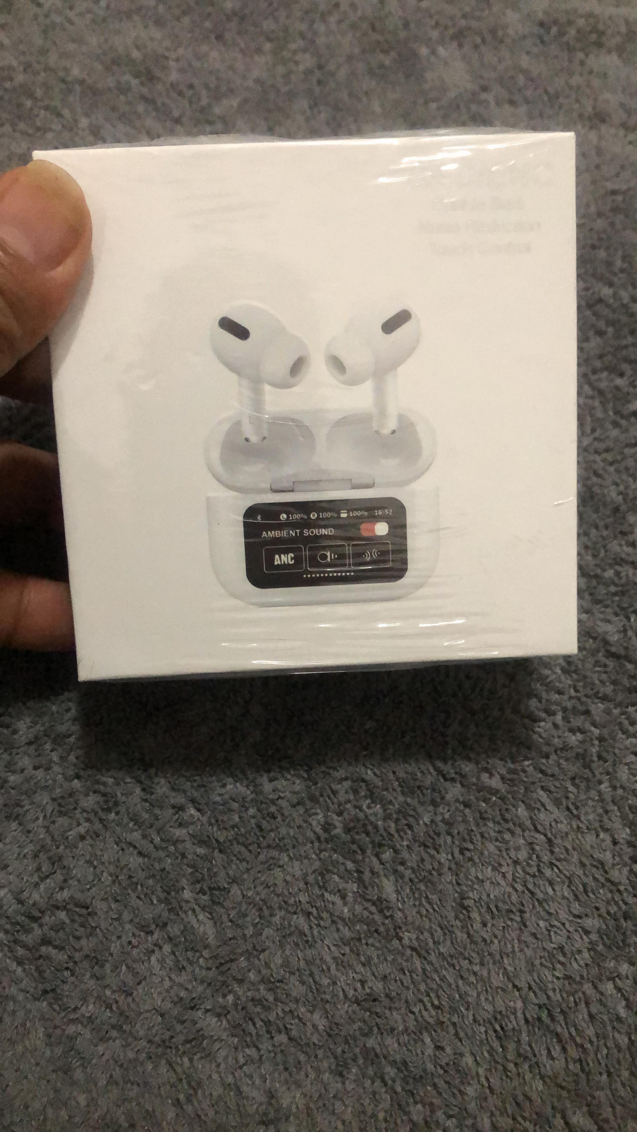 Auriculares con pantalla