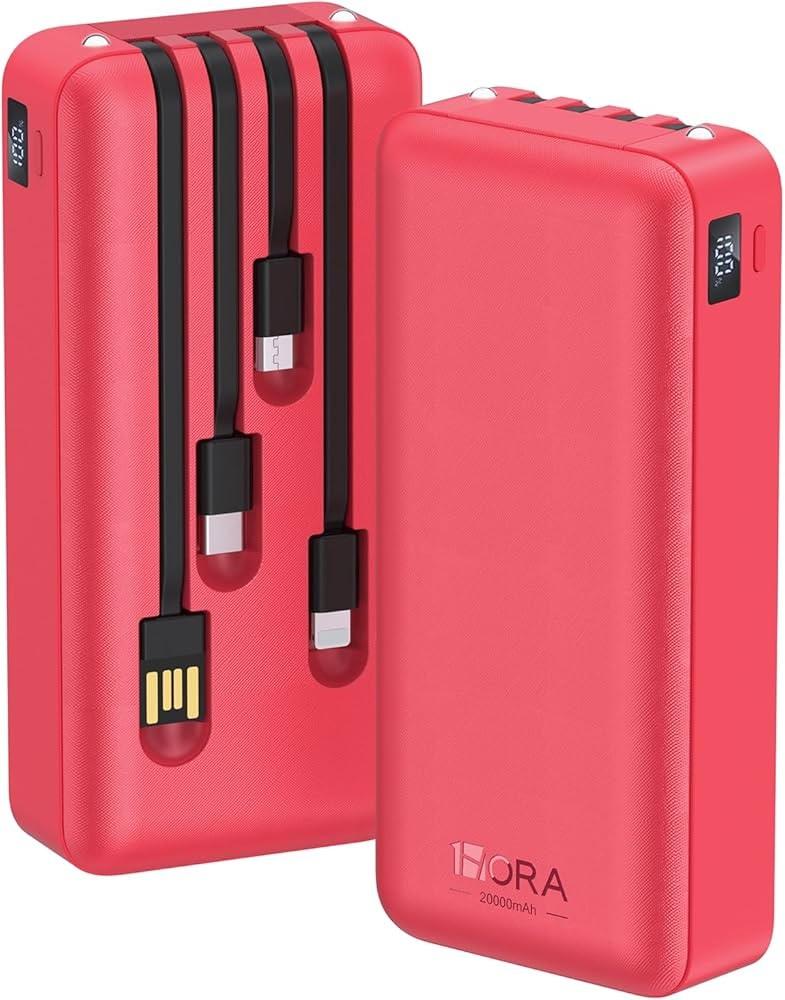1 HORA POWER BANK PORTÁTIL 20000 MAH 1 HORA