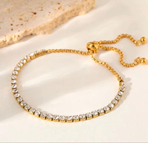 Ajustable cristales blanca