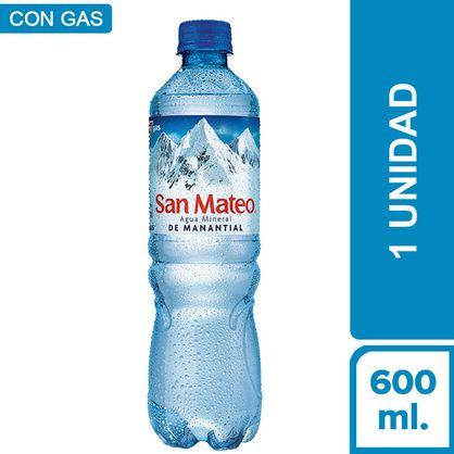 Agua San Mateo con gas