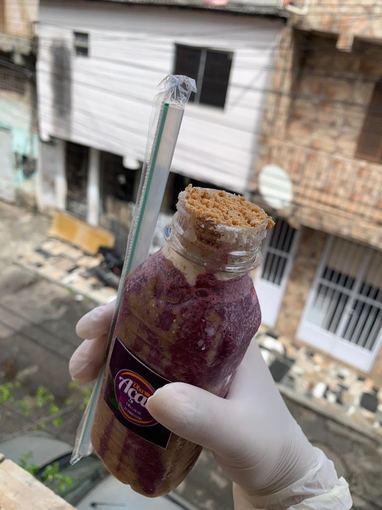 Açaí com paçoca 300ml