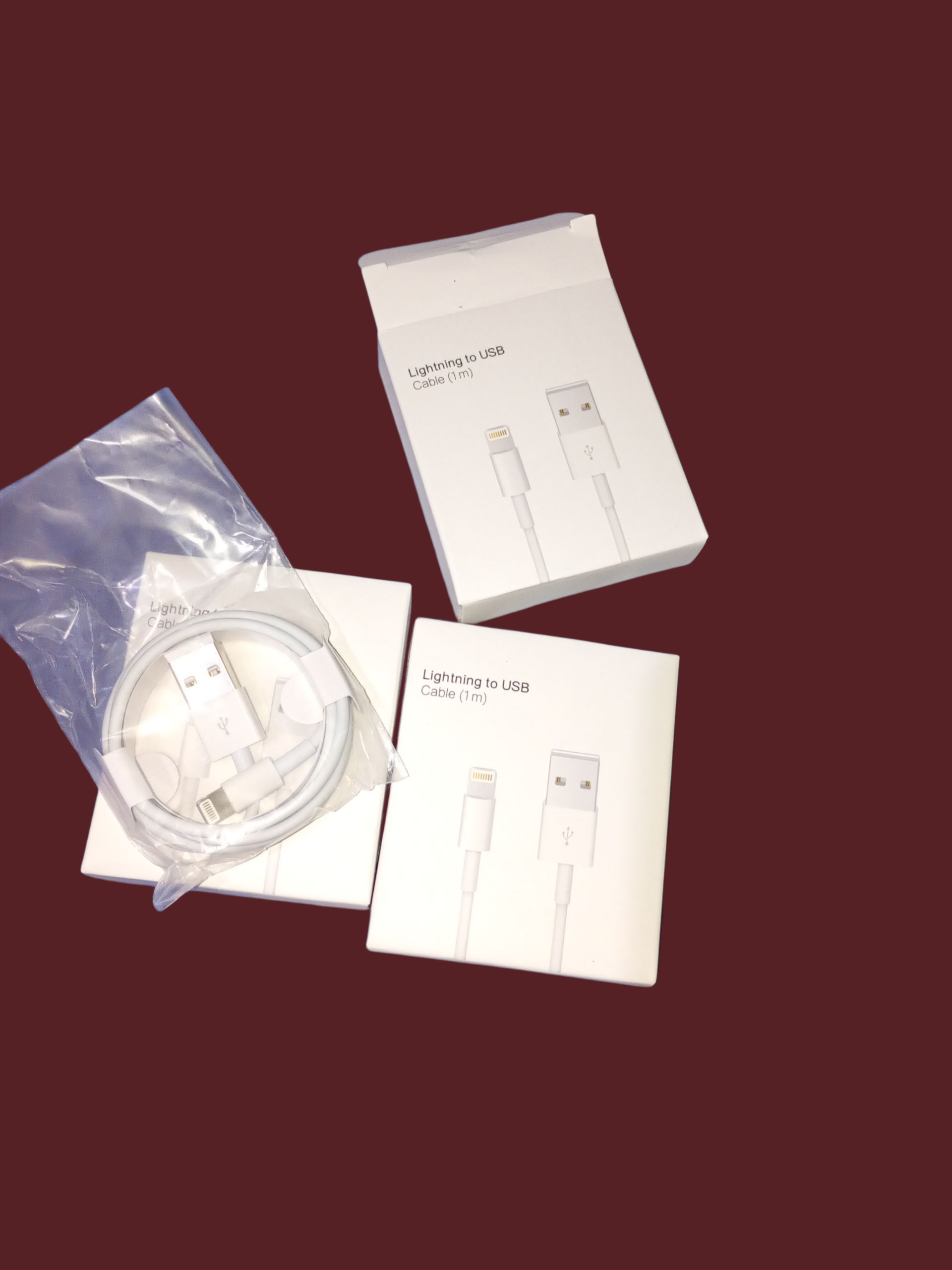 Cable USB iPhone 1 metro