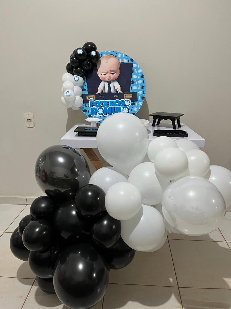 Miniatura 3 de Aluguel kit festa na mesa - Painel Redondo personalizado