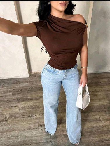 Miniatura 3 de Blusa Broche Shein Cafe