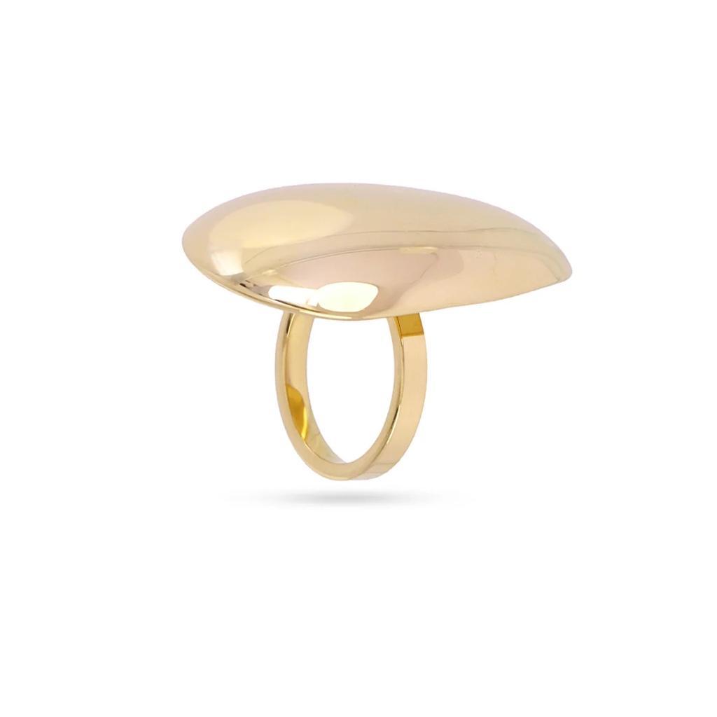 Anillo ovalado irregular