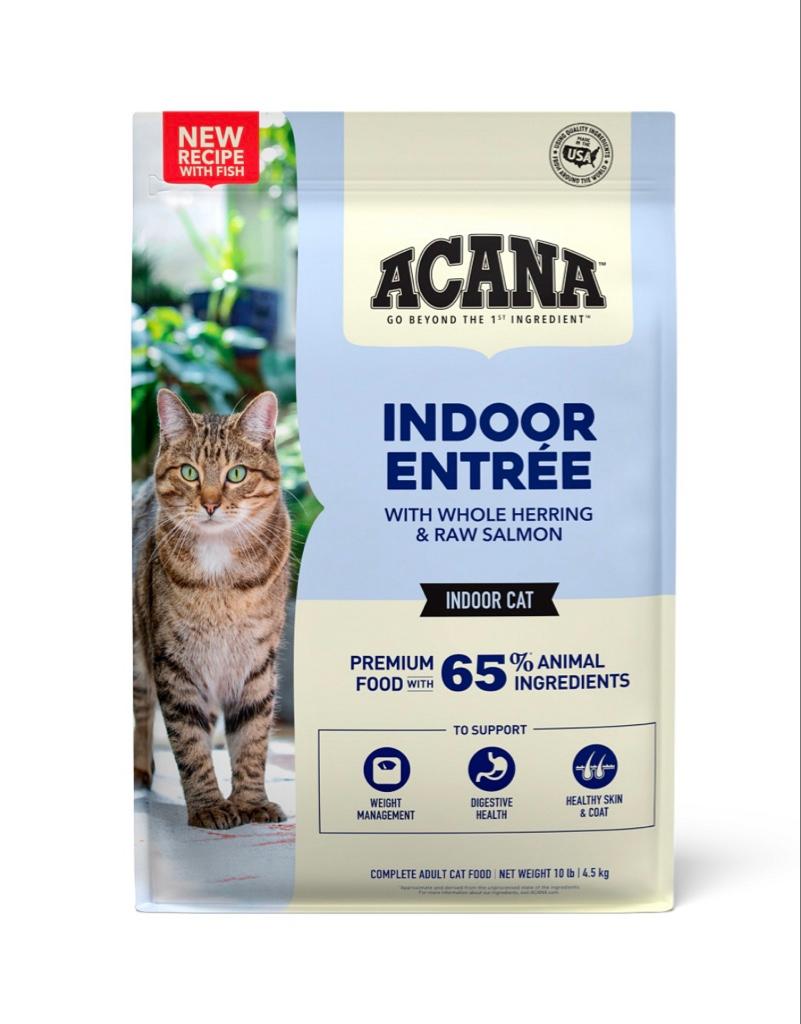 Acana Indoor Entrée, arenque y salmón 4.5 kg