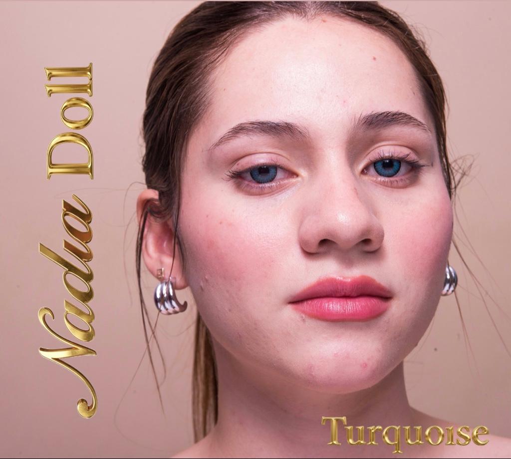 Miniatura 2 de 6 pares Nadia Doll turquesa