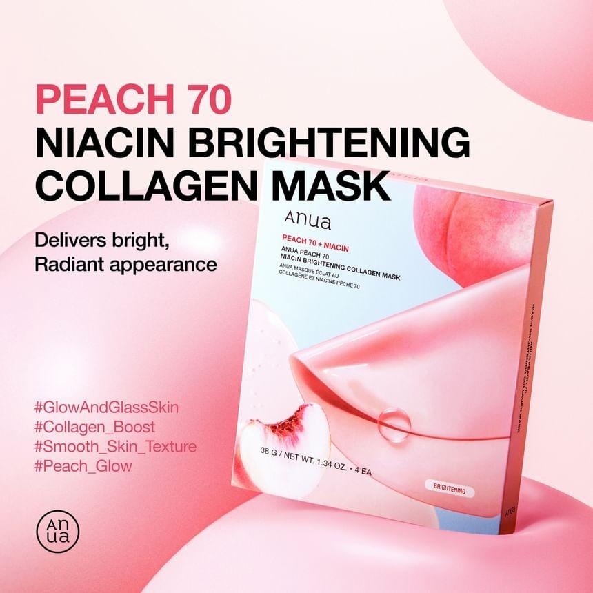 Miniatura 2 de Anua mascarilla con colágeno  peach 70 niacinamida