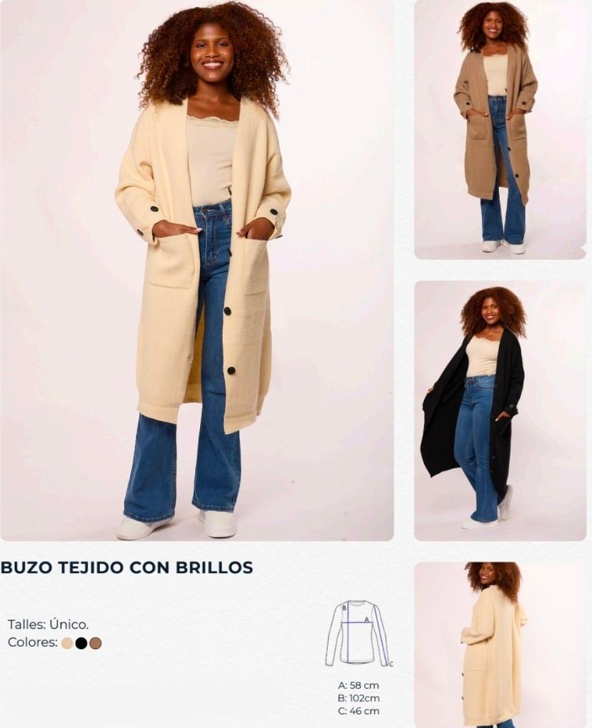 Miniatura 2 de BUZO TEJIDO CON BRILLOS1