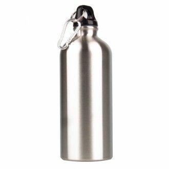 Caramañola plateada 400 ml