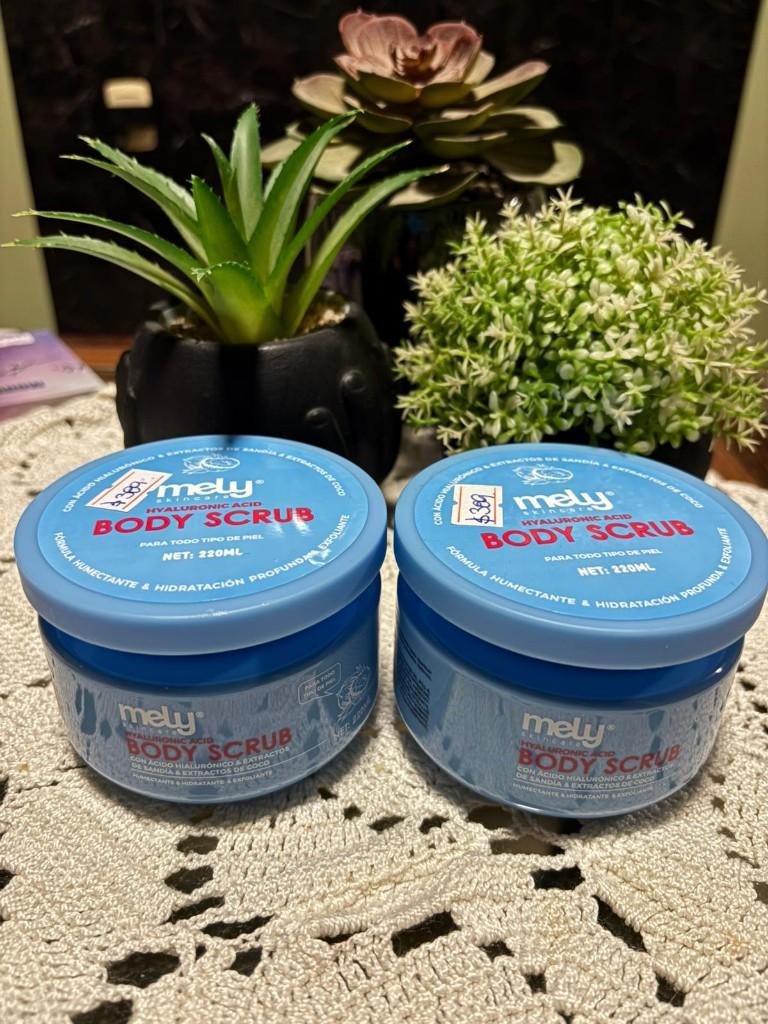 Crema exfoliante corporal y de rostro