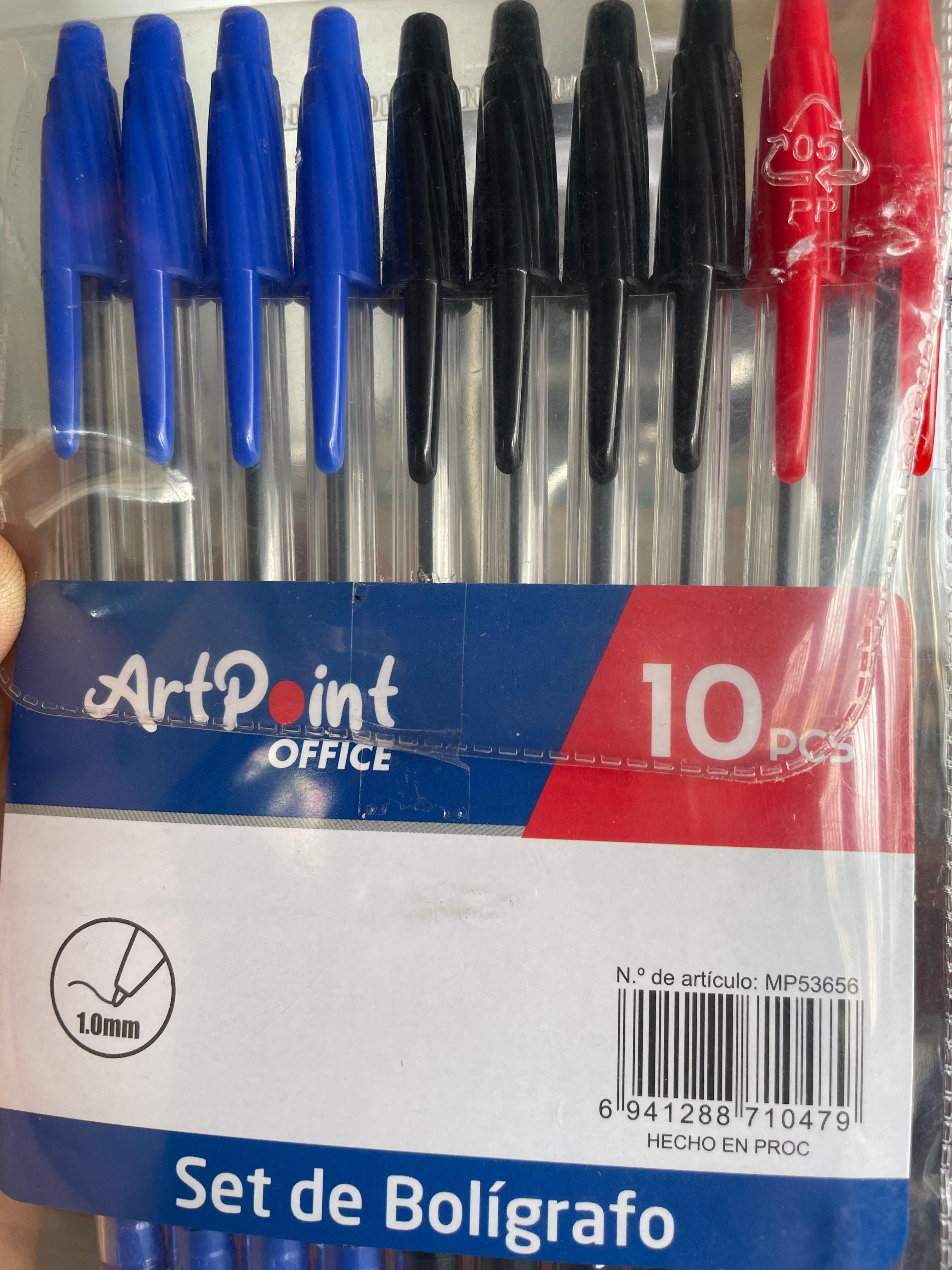Bolígrafo tinta Artpoint
