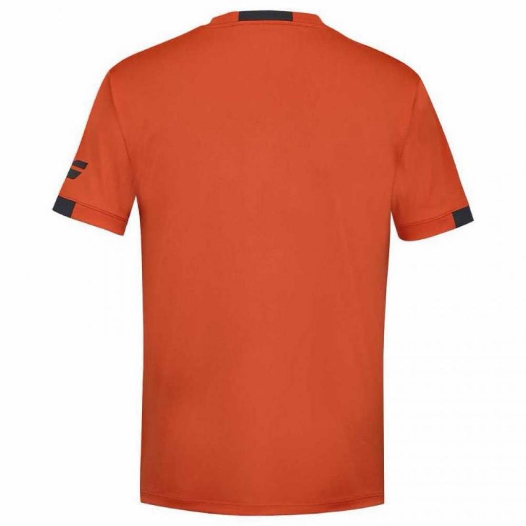Miniatura 2 de Camiseta Babolat Play Crew Rojo Negro