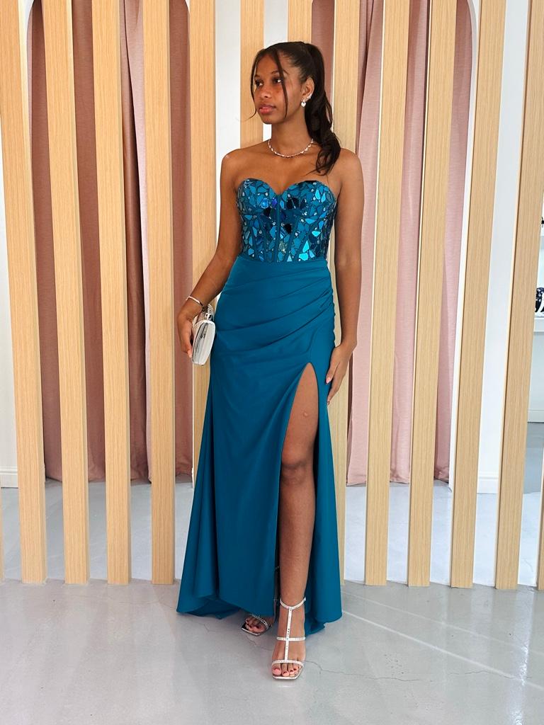 Aqua Dress