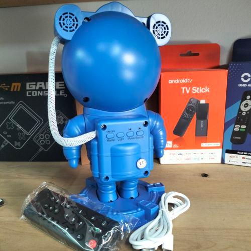 Miniatura 3 de Astronauta proyector de galaxia y parlante Bluetooth
