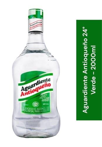 AGUARDIENTE VERDE GARRAFA X 2000 Ml
