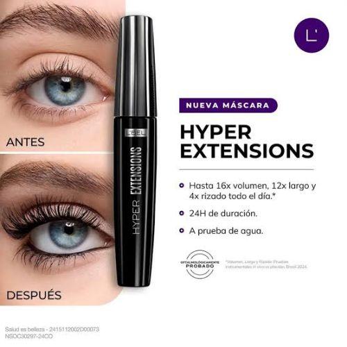 Mascara de pestañas Hyper Extensions L'bel