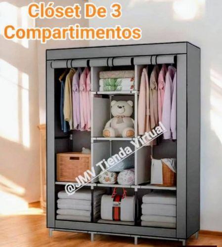 Clóset De 3 Compartimentos