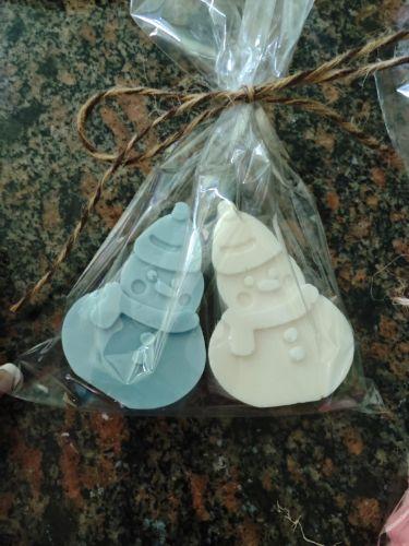 Dos muñecos de nieve
