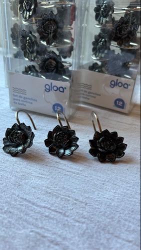 Miniatura 3 de 3 Set x 12 ganchos cortina baño - 36 unidades