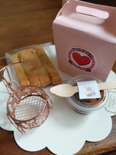 Barritas de limon y baño de dulce de leche o chocolate