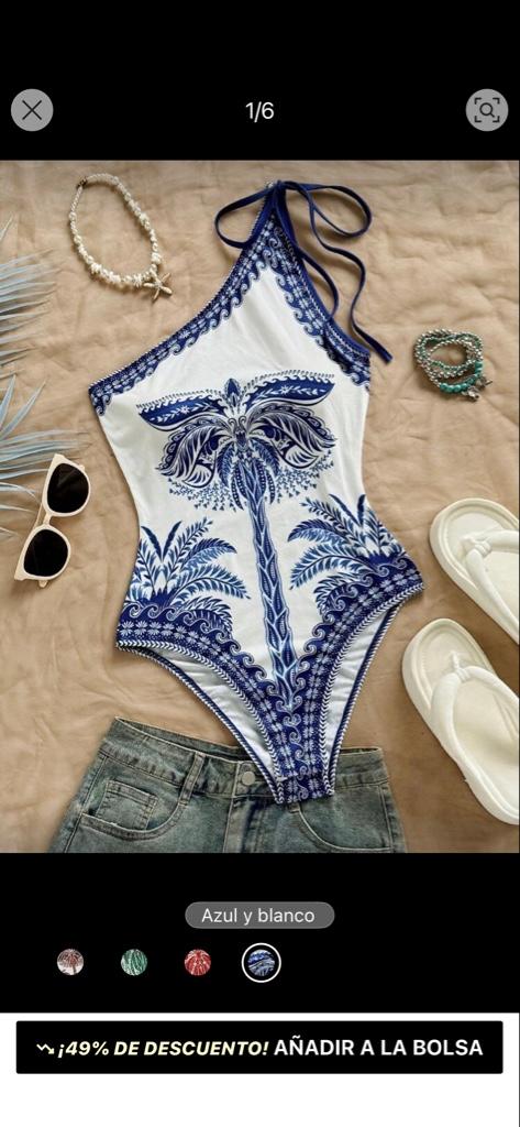 Body estampado con broche abajo en talla S y M
