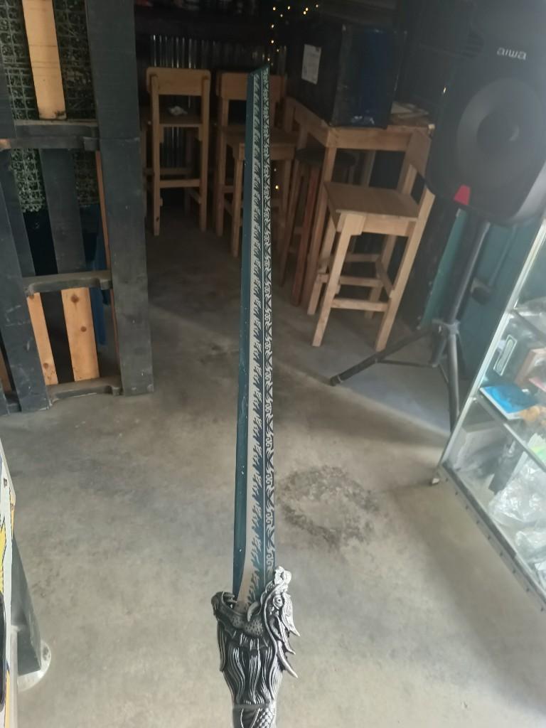 Miniatura 3 de Espada estilo Chino Acero al carbono (Real)