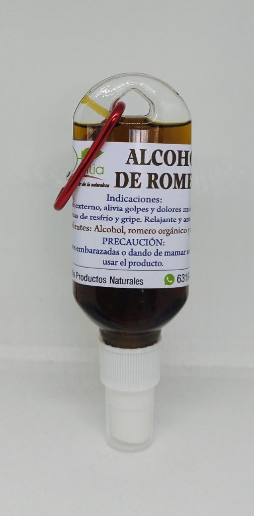 Atomizador Alcohol Romero llavero 60 ml