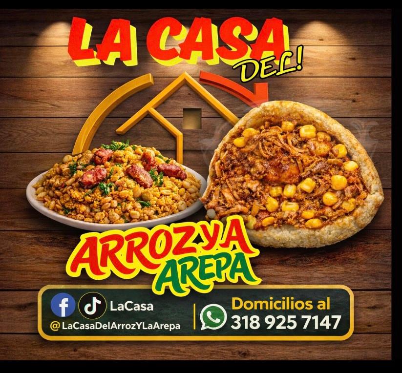 LA CASA DEL ARROZ Y LA AREPA