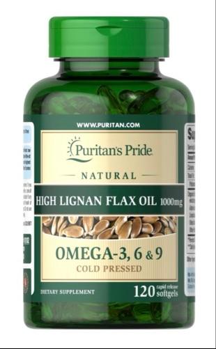 Aceite de Linaza 1000mg 120 softgels