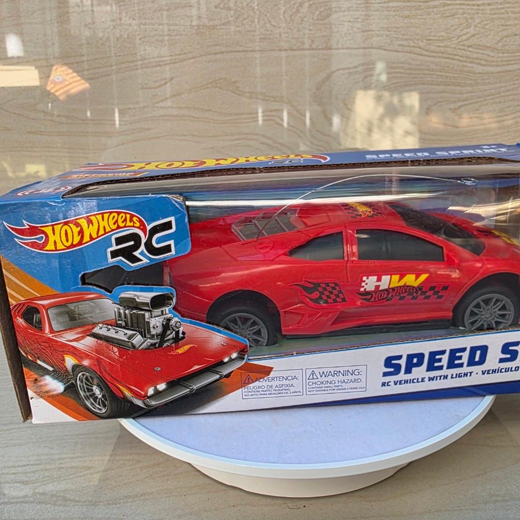Auto Control Remoto Speed Rojo Hotwheels