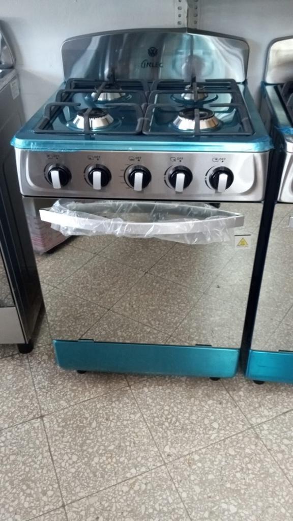 Estufa Inlec de 4 hornillas 24” Acero Inoxidable
