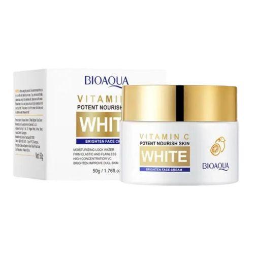 Miniatura 3 de Bioaqua Crema Blanqueador Facial Nutritiva Vitamina C 50g