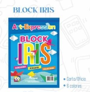 Block Art-Exp iris carta