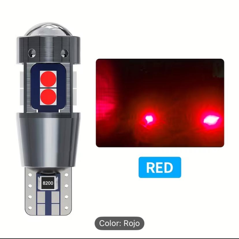 Bombillos led rojo