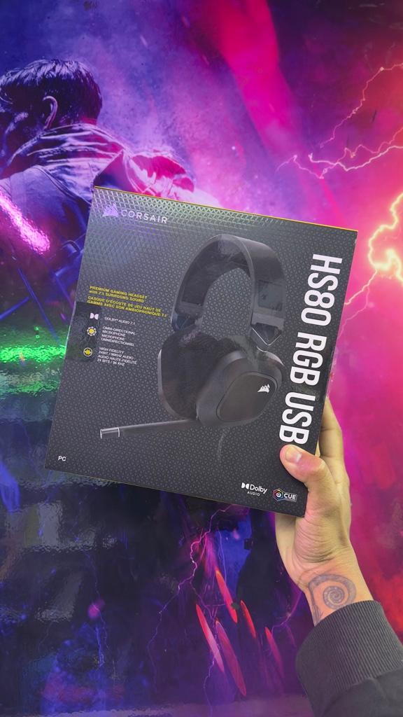 Corsair - HS80 RGB usb