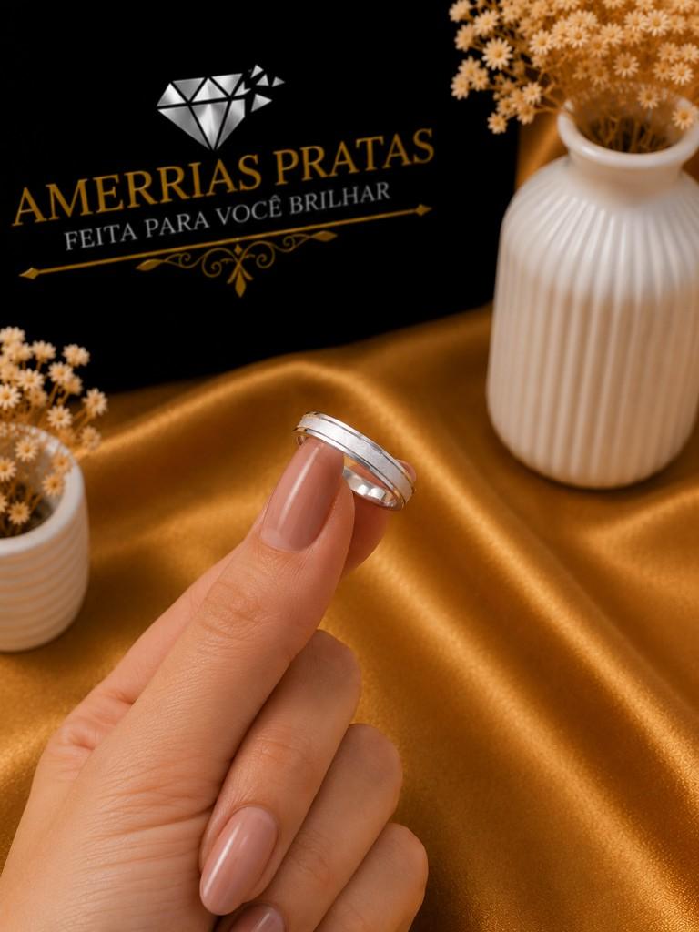 ALIANÇA DIAMANTADA