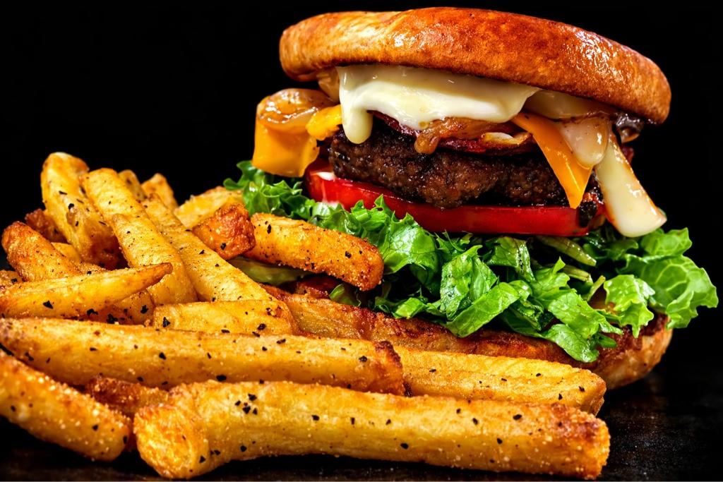 Hamburguesa de Res artesanal