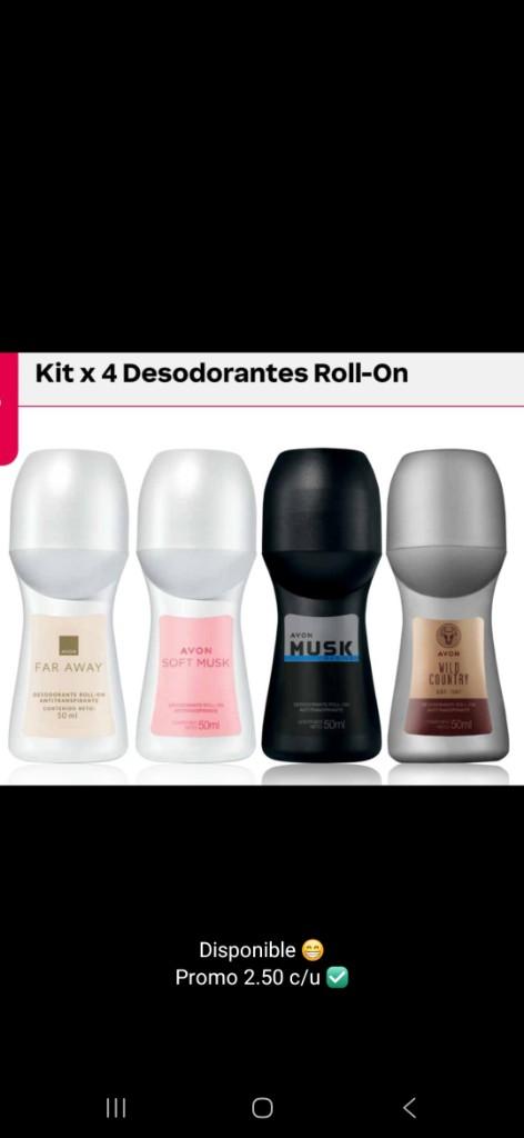 Desodorantes Avon