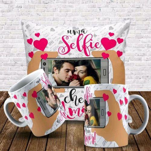 Miniatura 2 de 1 Almofada 30x30+ 1xícara personalizadas