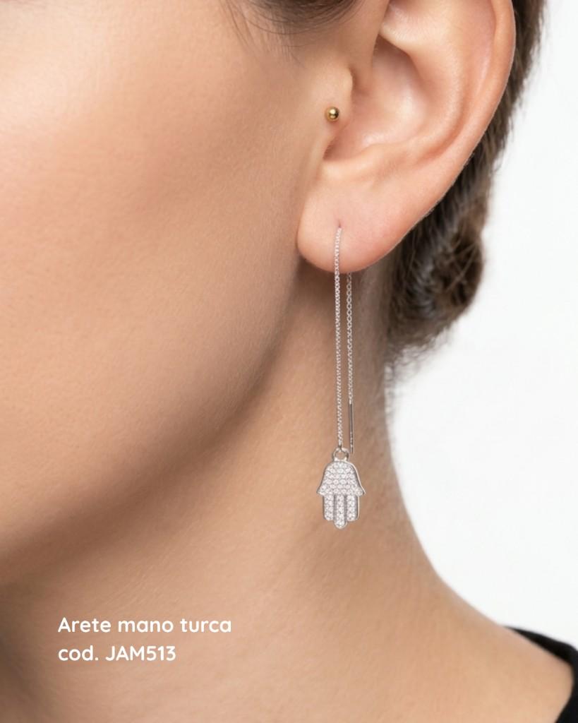Aretes Mano Cod. JAM513