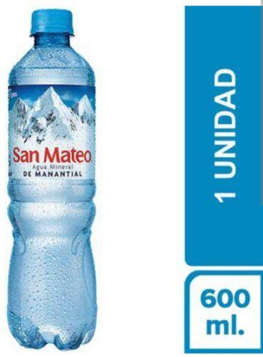 AGUA SAN MATEO 600ml.
