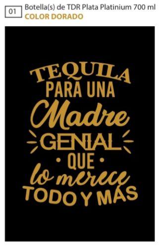 Tequila Platinium Plata 700 ml
