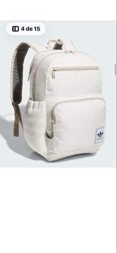 Adidas blanca mochila